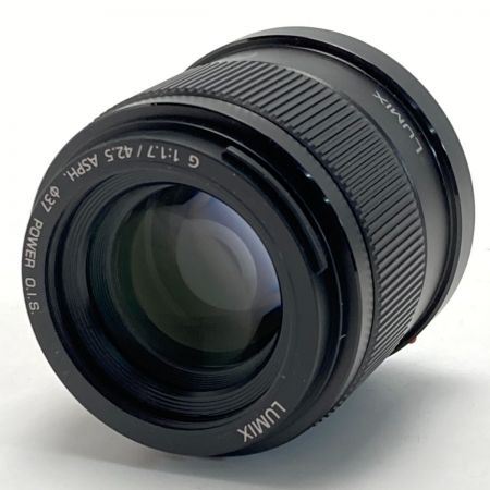  Panasonic パナソニック LUMIX G H-HS043 42.5mmF1.7ASPH 42.5mm / F1.7 ASPH レンズ 箱付き