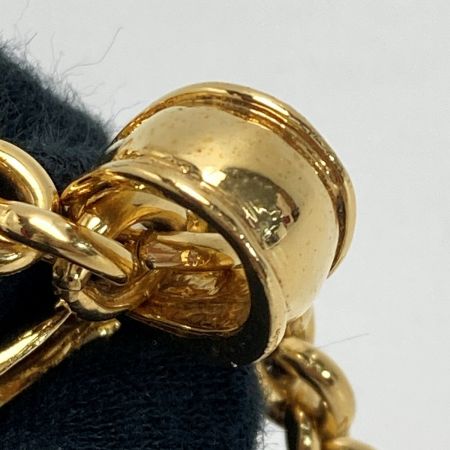  CHANEL シャネル ココマーク ラウンド ネックレス 94P ゴールド メッキ ヴィンテージ