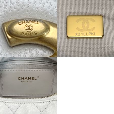  CHANEL シャネル マトラッセホーボーバッグ AS5339 ラムスキン ライトグレー ショルダーバッグ レディース 