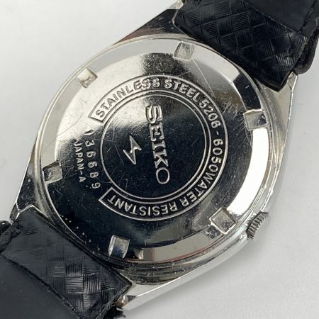  SEIKO セイコー LM ロードマチック デイデイト 23石 5206-6050 シルバー 自動巻き メンズ 腕時計 LORDMATIC