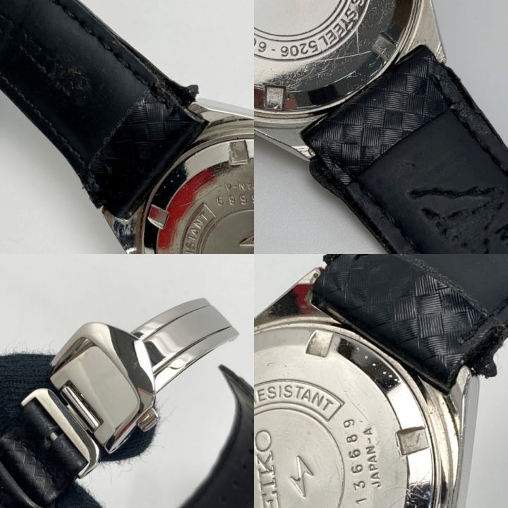 SEIKO LM 腕時計 時計 黒文字盤　5206-6050 SEIKO LM 腕時計 時計 黒文字盤 5206-6050 SEIKO LM セイコー ロード