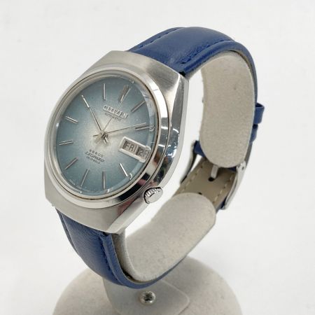  CITIZEN シチズン レオパール デイデイト 26石  4-770935-K ブルーグラデ 自動巻き メンズ 腕時計 LEOPARD