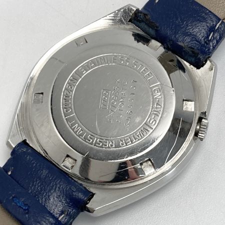  CITIZEN シチズン レオパール デイデイト 26石  4-770935-K ブルーグラデ 自動巻き メンズ 腕時計 LEOPARD