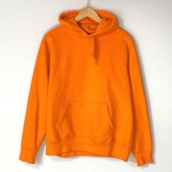 ☆☆ MIN-NANO プルオーバーパーカー パーカー オレンジ SIZE M メンズ Bランク