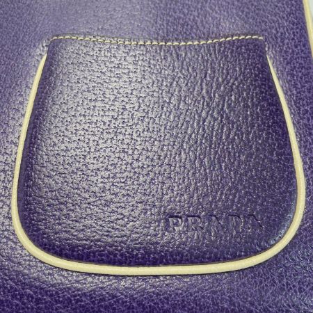  PRADA プラダ CINGHIALE POCKET B10793 B10793 パープル ショルダーバッグ 袋有