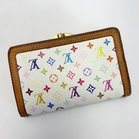  LOUIS VUITTON ルイヴィトン モノグラム・マルチカラー ポルトモネビエヴィエノワ M92987 ブロンズ 折り財布 レディース 