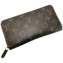 ☆☆ LOUIS VUITTON ルイヴィトン モノグラム ジッピーウォレット M42616 長財布 レディース Cランク