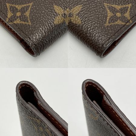  LOUIS VUITTON ルイヴィトン モノグラム ポルト・バルール・カルト・クレディ M61823 2つ折り 長財布