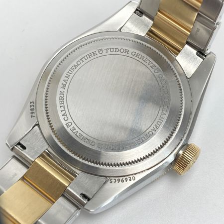  TUDOR チューダー チュードル ヘリテージ ブラックベイGMT SS×YG 79833MN ブラック 自動巻き メンズ 腕時計 箱・取説有
