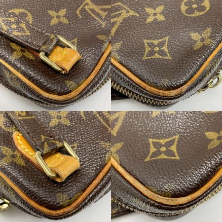  LOUIS VUITTON ルイヴィトン モノグラム ポシェット・マルリーバンドリエール M51828 ブラウン レディース 袋有