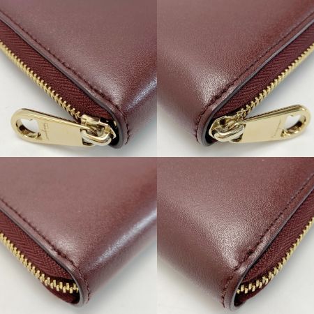  Salvatore Ferragamo サルヴァトーレフェラガモ レザー JL-22 D291 ダークインディゴ 長財布 レディース ゴールド金具