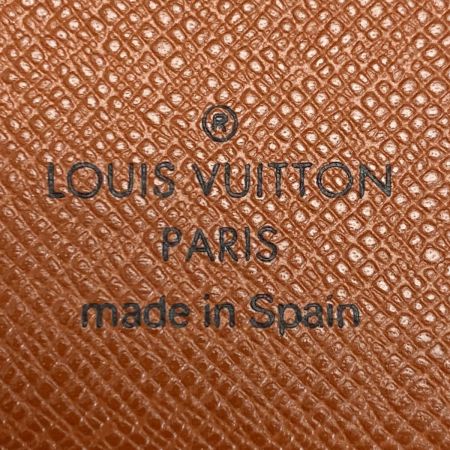  LOUIS VUITTON ルイヴィトン モノグラム アジェンダPM R20005 ブラウン 手帳カバー ユニセックス ゴールド金具