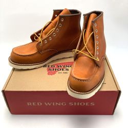 ☆☆ RED WING レッドウィング 6インチ クラシック モック ブーツ 00875 ブラウン 8E 26cm メンズ 箱付き Bランク
