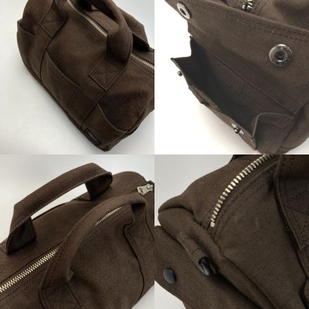  PORTER ポーター SMOKY スモーキー 2WAY ドクターズバッグ ショルダーバッグ ブラウン
