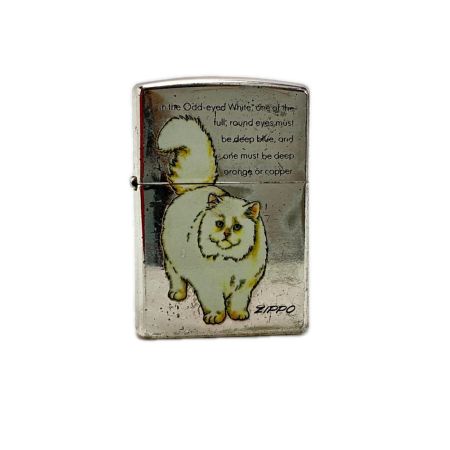 ZIPPO ジッポー オイルライター 1996年製 Odd-eyed White