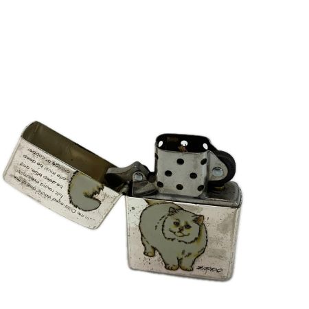 ZIPPO ジッポー オイルライター 1996年製 Odd-eyed White