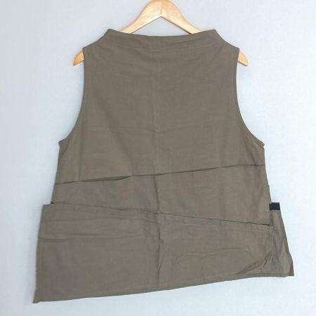  jiu 慈雨 ベスト 32452101 オリーブ サイズ 40 レディース