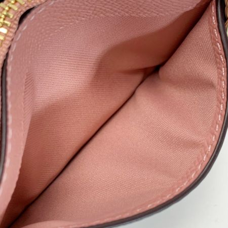  COACH コーチ フラグメントケース コインケース F12186 ピンク キーリング付き