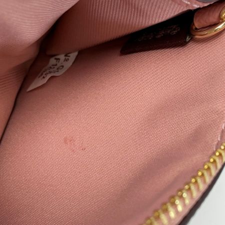  COACH コーチ フラグメントケース コインケース F12186 ピンク キーリング付き