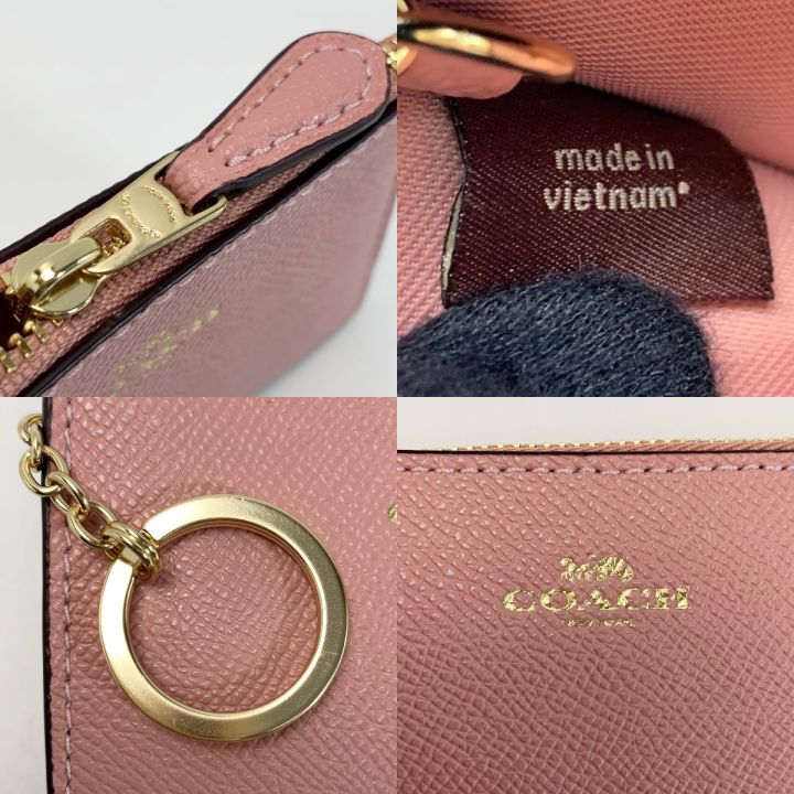 COACH コーチ フラグメントケース コインケース F12186 ピンク