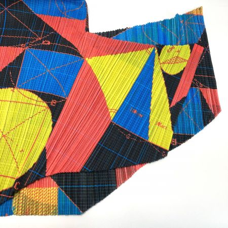  ISSEY MIYAKE イッセイミヤケ PLEATS PLEASE プリーツスカート PP81-JG546 マルチカラー サイズ 5 レディース