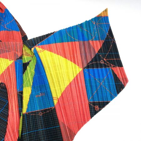  ISSEY MIYAKE イッセイミヤケ PLEATS PLEASE プリーツスカート PP81-JG546 マルチカラー サイズ 5 レディース
