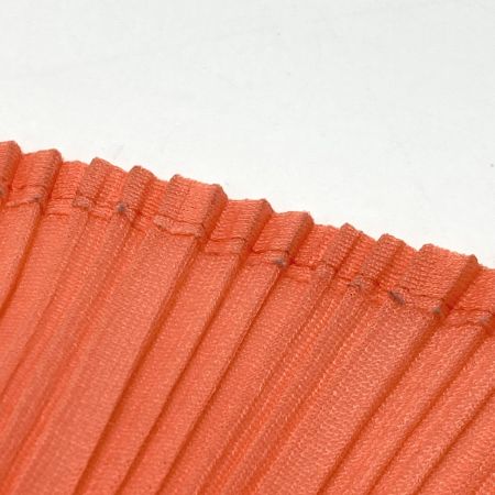  ISSEY MIYAKE イッセイミヤケ PLEATS PLEASE 長袖カットソー PP01-FK313 サーモンピンク サイズ 3 レディース