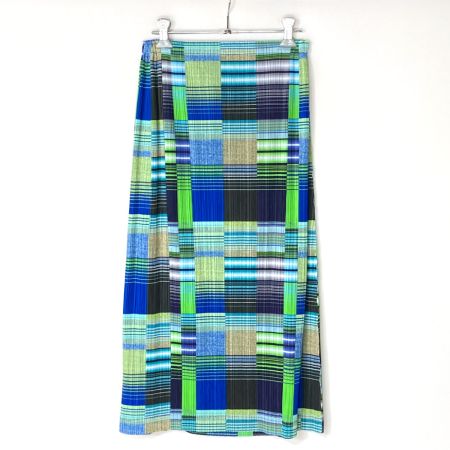  ISSEY MIYAKE イッセイミヤケ PLEATS PLEASE プリーツスカート PP01-J6312 グリーン サイズ 3 レディース