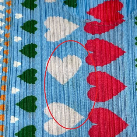  ISSEY MIYAKE イッセイミヤケ PLEATS PLEASE プリーツカットソー 半袖 PP12-JK442 スカイブルー サイズ 3 レディース