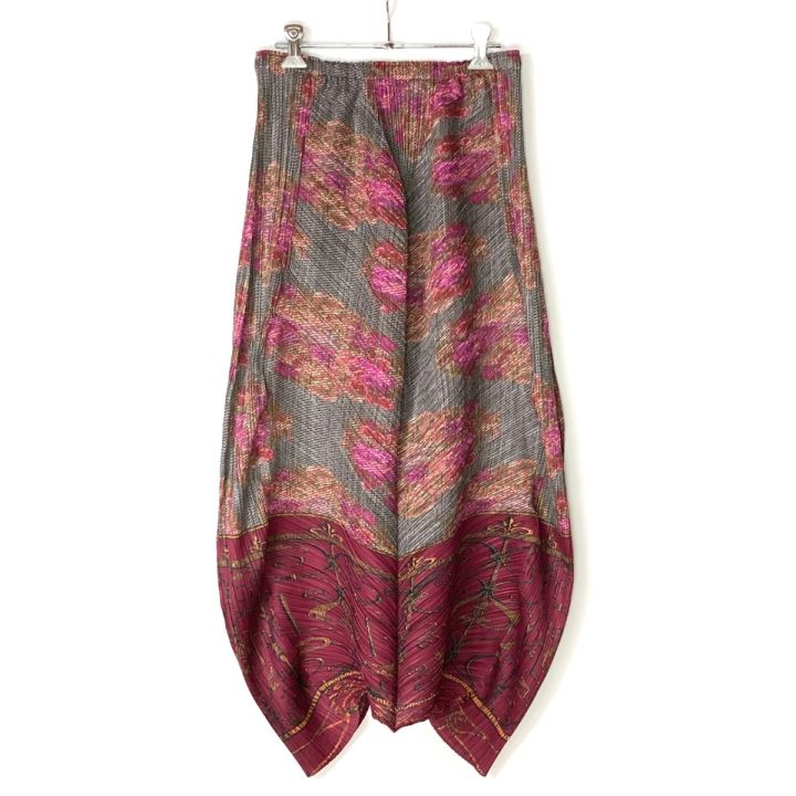 ISSEY MIYAKE イッセイミヤケ PLEATS PLEASE ロングスカート PP53 