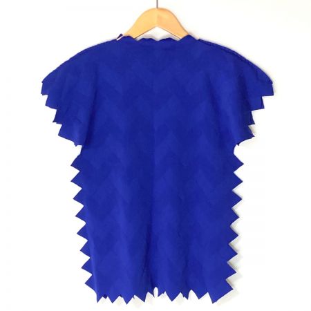  ISSEY MIYAKE イッセイミヤケ PLEATS PLEASE カットソー PP92LK912 ネイビー サイズ 3 レディース