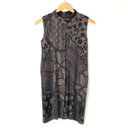 ☆☆ ISSEY MIYAKE イッセイミヤケ PLEATS PLEASE ロングカーディガン PP31-JT696 グレー×ブラック サイズ 3 レディース Bランク