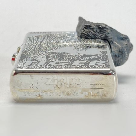 ZIPPO ジッポー ライター 1997年製 TIGER SURVIVAL OF THE FITTEST 虎 タイガー 立体