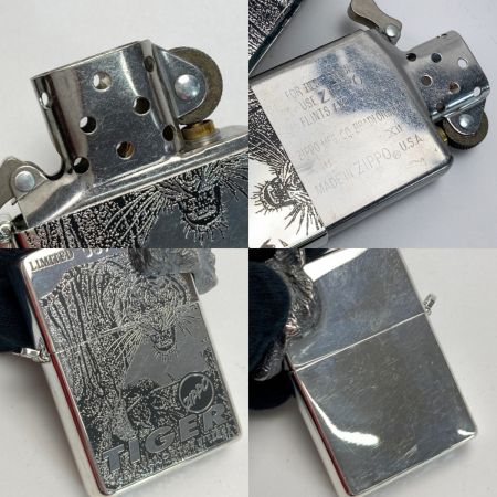  ZIPPO ジッポー ライター 1997年製 TIGER SURVIVAL OF THE FITTEST 虎 タイガー 立体