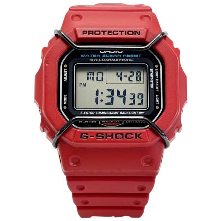  CASIO カシオ G-SHOCK 復刻モデル スピード DW-5600P-4JF クォーツ ラバー レッド