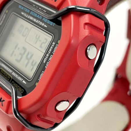  CASIO カシオ G-SHOCK 復刻モデル スピード DW-5600P-4JF クォーツ ラバー レッド