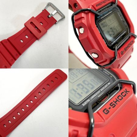  CASIO カシオ G-SHOCK 復刻モデル スピード DW-5600P-4JF クォーツ ラバー レッド