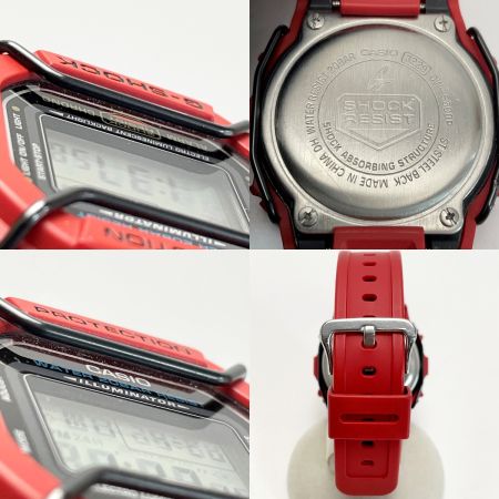  CASIO カシオ G-SHOCK 復刻モデル スピード DW-5600P-4JF クォーツ ラバー レッド