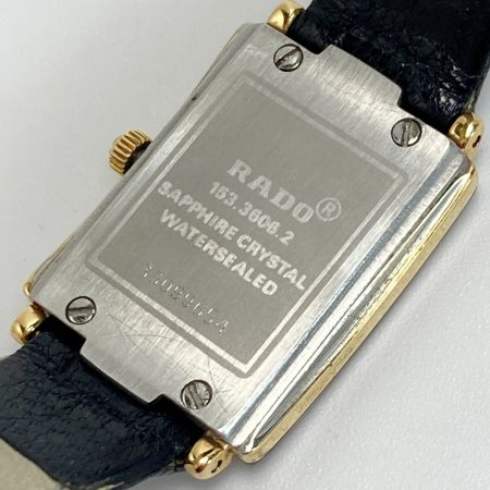  RADO ラドー フローレンス 153.3606.2 ブラック クォーツ レディース 腕時計 FLORENCE
