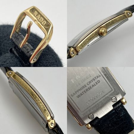  RADO ラドー フローレンス 153.3606.2 ブラック クォーツ レディース 腕時計 FLORENCE