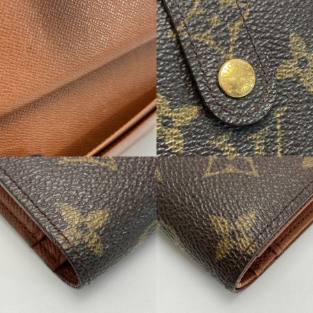  LOUIS VUITTON ルイヴィトン モノグラム ポルトモネ ビエ ヴィエノワ M61663 がま口 2つ折り財布