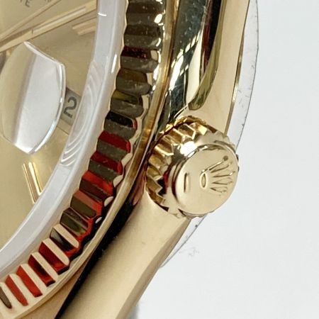  ROLEX ロレックス オイスターパーペチュアル デイト L番 K18YG 15238 自動巻き メンズ 腕時計 箱・ギャランティ有