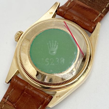  ROLEX ロレックス オイスターパーペチュアル デイト L番 K18YG 15238 自動巻き メンズ 腕時計 箱・ギャランティ有
