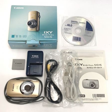  CANON キャノン IXY DIGITAL 510IS コンパクトデジタルカメラ 箱付き