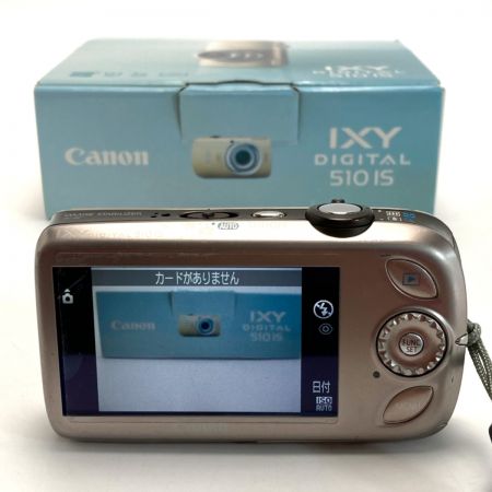  CANON キャノン IXY DIGITAL 510IS コンパクトデジタルカメラ 箱付き