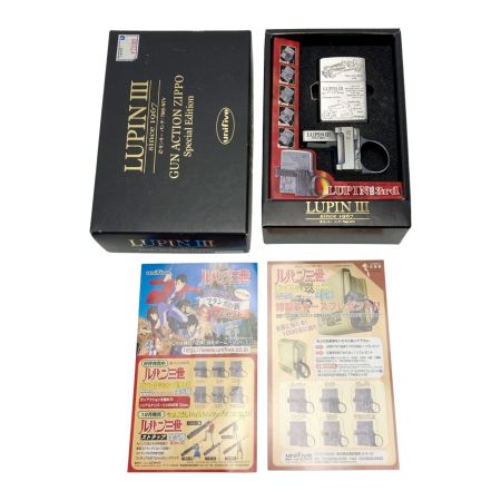  ZIPPO ジッポー ライター 2000年製 ルパン三世 ガン・アクション スペシャルエディション ベンツ 箱有