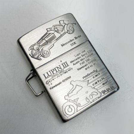  ZIPPO ジッポー ライター 2000年製 ルパン三世 ガン・アクション スペシャルエディション ベンツ 箱有