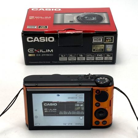 CASIO カシオ EXILIM EX-ZR1600 コンパクトデジタルカメラ 箱付き