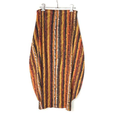  ISSEY MIYAKE イッセイミヤケ PLEATS PLEASE バルーン プリーツ スカート PP43-JG786 ブラウン サイズ 2 レディース