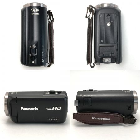  Panasonic パナソニック HC-V360MS ブラック デジタルビデオカメラ